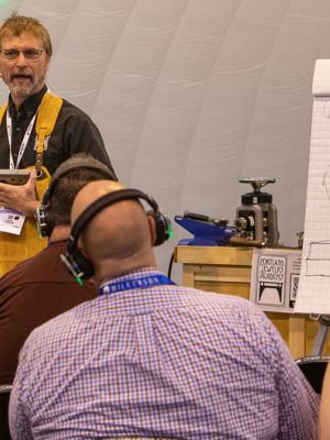 A demonstration during BenchFusion at Atlanta Jewelry Show
